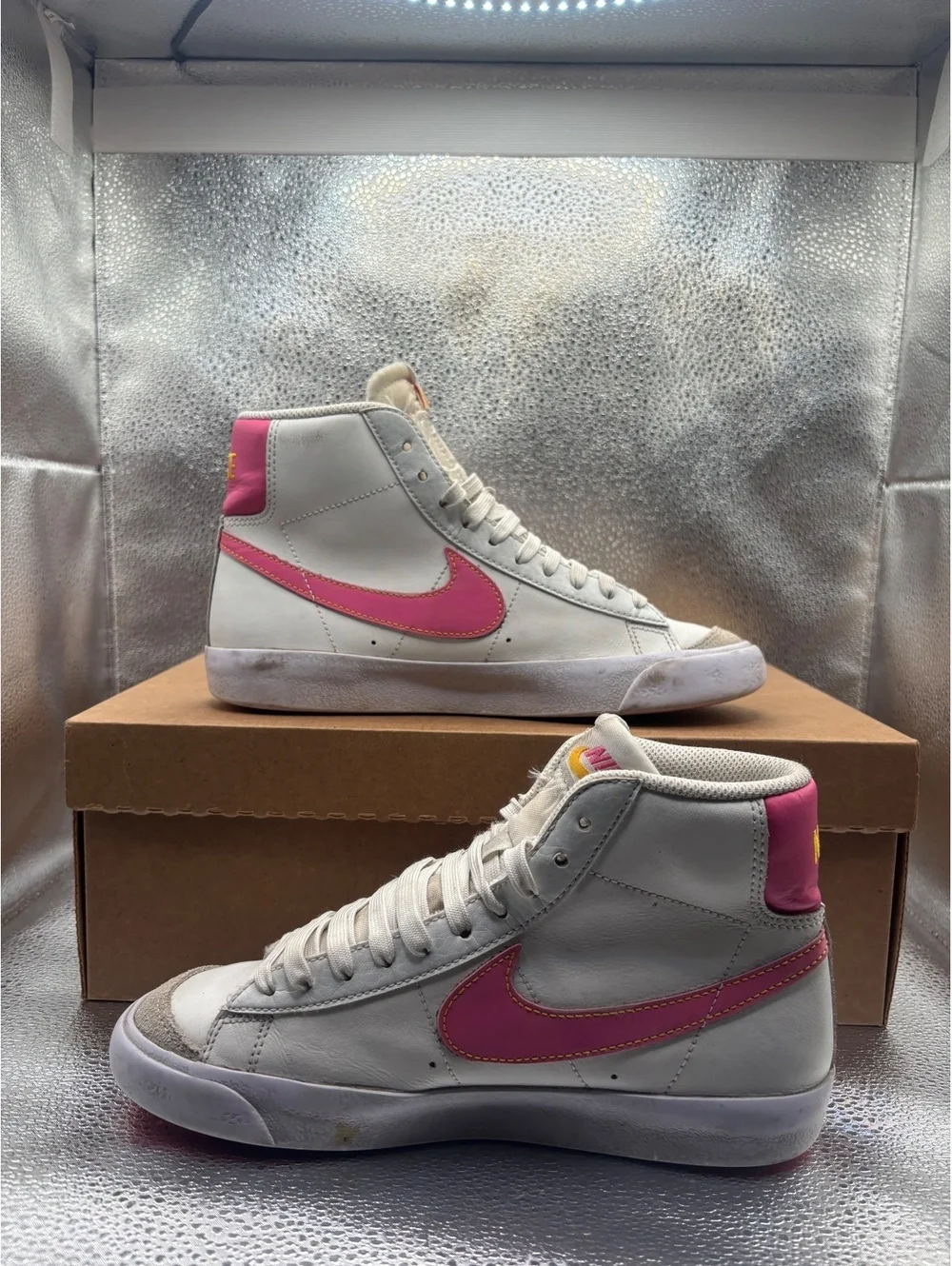 Nike blazzer mid 77 vintage white sunset pulse